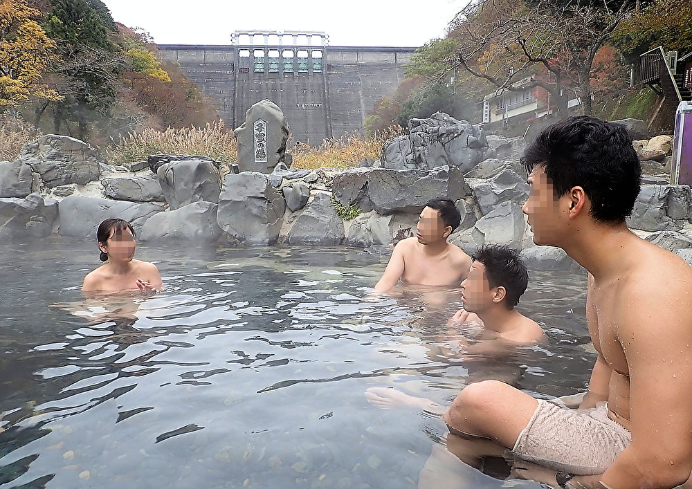 露天風呂の様子